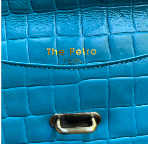 Petro Clutch Turquoise
